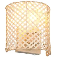 MeineWunschleuchte Wandleuchte 19cm dimmbar beige