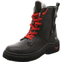 Mustang Stiefelette Stiefelette Leder/Textil - Schwarz - 42