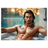 Calvendo Heiße Kerle im Badeschaum - Muskeln, Tattoos und