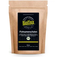 Biotiva Flohsamenschalen Pulver Bio 500 g