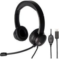 Logilink THX-20 USB-Headset mit Bügelmikrofon / Schwarz