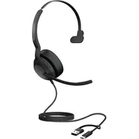 JABRA Evolve2 50 Telefon On Ear Headset kabelgebunden Mono