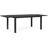 BIZZOTTO Gartentisch Hilde aus Aluminium, 160-240x90 cm, Anthrazit