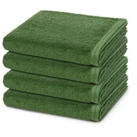 VOSSEN Vegan Life Handtuchset 4-tlg. grün