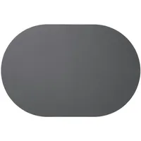 Asa Selection Tischset Leather Optic Fine 49,5x33cm Kunststoff Basalt