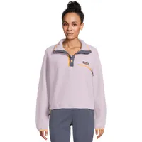 Columbia Helvetia II Cropped Half Snap Fleece Lavender Pearl