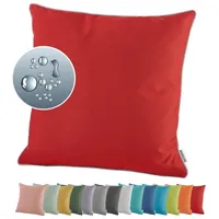 Heimtexland ® Outdoor Lounge Dekokissen Lotus Effekt wetterfest schmutz-