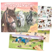 DEPESCHE Create Your Happy Horses - Stickerbuch
