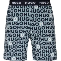 Hugo Pyjamashorts TORTUGA_SHORT mit Logobund blau XXL (56)