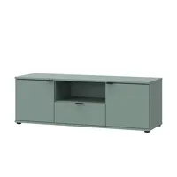 Forte TV-Lowboard ¦ grün ¦ Maße (cm): B: 129,8