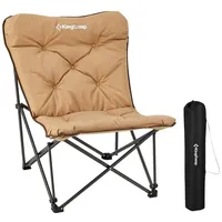 KingCamp Campingstuhl Lindon Relax Schmetterlingsstuhl Lounge Stuhl Stahl 136kg