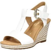 Gabor Keilsandaletten Damen Weiß 39