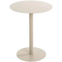 Haku-Möbel Beistelltisch - beige Ø Maße cm) H: 50