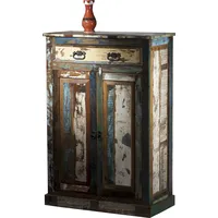 SIT Möbel SIT Highboard »Riverboat«, aus recyceltem Altholz, Shabby