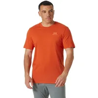 HELLY HANSEN Nord Graphic Kurzarm-t-shirt - Patrol Orange -