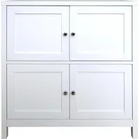 Hti-Living Hayet 80 x 35 x 80 cm Weiß