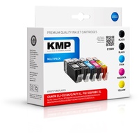 KMP C100V kompatibel zu Canon PGI-550PGBK XL schwarz +