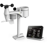 National Geographic DCF Farb-Wetterstation SC 8-in-1 - Schwarz -