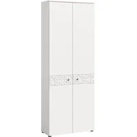 Xonox.home Prisma Garderobenschrank 70,2x192x34,8 cm weiß