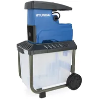 Hyundai Elektro-Gartenhäcksler GH28045E (2.800W, 45 mm Aststärke, 60L Box,