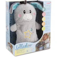 NICI 61614 - Esel Littledoo Baby Einschlafhilfe 25x16cm, Plüsch-Spieluhr