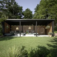 Plus Gartenhaus Nordic Multi 619 x 208 cm natur