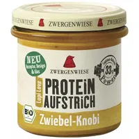 Zwergenwiese Protein Aufstrich Zwiebel-Knoblauch bio