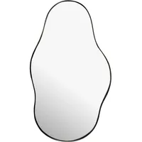 Wohnling Wandspiegel Asymmetrisch 40x80 cm Metall