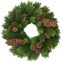 Gasper Tannenkranz mit zapfen Ø. grün, 24cm