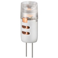 Goobay LED Kompaktlampe, 1,1 W G4, warmweiß, nicht dimmbar