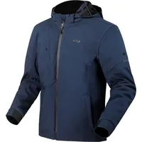 LS2 Bolton wasserdichte Motorrad Textiljacke, blau, Größe S