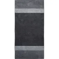 Dyckhoff Two-Tone Stripe Saunatuch 100 x 200 cm grau