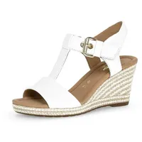 Gabor Keilsandaletten Damen Weiß 38,5