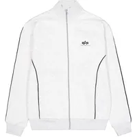 Alpha Industries Track SL Reißverschlusspullover - Pastel Grey melange),
