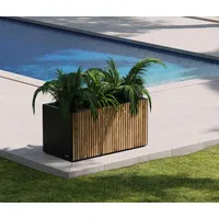 Herstera Garden Deco Planter M rechteckiger Pflanzkübel Outdoor