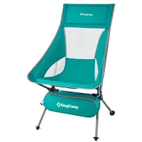 KingCamp Campingstuhl Logan Klappstuhl Strand Stuhl Faltbar Leicht Alu