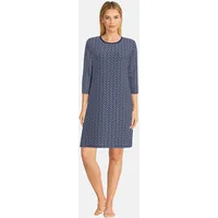 Götzburg Nachthemd "Galway", Damen, Gr. 50 (5XL), N-Gr, blau,