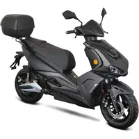 GT UNION E-Motorroller GT UNION "e-Striker 45", schwarz (mattschwarz,