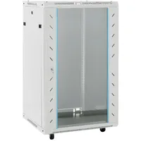 VidaXL 18U Netzwerkschrank 19" IP20 Grau 60x60x100 cm