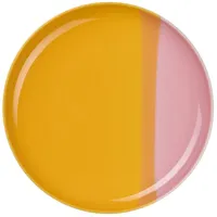 Asa Selection Dessertteller Ø 22 cm gelb/orange/rosa 1er Set