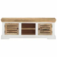 VidaXL TV-Schrank 110x30x40 cm Massivholz Mango