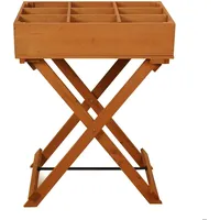Hi Haushalt International Kräuterhochbeet aus Holz – Perfekt für