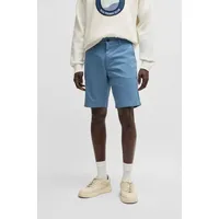Boss ORANGE Chinoshorts »Chino-slim-Shorts« BOSS ORANGE Open Blue462