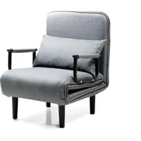 InnovaGoods InnovaGoods® Schlafsofa, 4-in-1, dreifach zusammenklappbar, mit 6-stufiger Verstellbarer