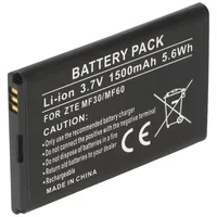 AccuCell ZTE Racer 2, ZTE Arizona Hochleistungs-Akku Li3711T42P3h654246, LI3715T42P3H654251