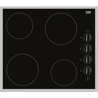 Beko Elektro-Kochfeld HIC 64100 X grau