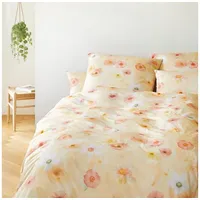ELEGANTE Bettwäsche Pastel gelb | Gr.: 135/200 40/80