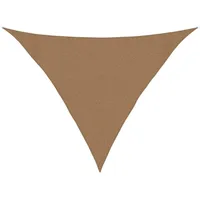 VidaXL Sonnensegel 160 g/m2 Taupe 3x3x4,2 m HDPE
