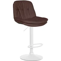 CLP Barhocker Laurel mit Stoffbezug I Barstuhl höhenverstellbar und