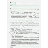 Brunnen Mietvertrag für Wohnungen“ A4